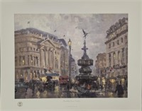 Thomas Kinkade Piccadilly Circus Art Print