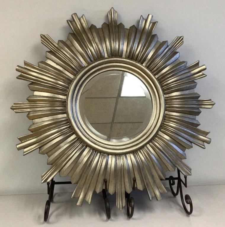 Ethan Allen Sunburst Golden Mirror