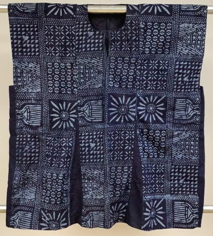 African Batik Print Fabric Shirt