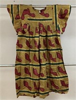Handmade Barefoot African Print Dress