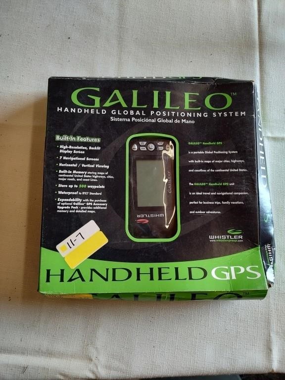 Galileo Handheld GPS