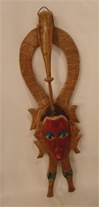 African Guro Carved Wooden Mask