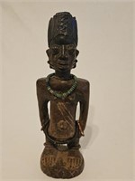 Nigerian Ibeji Carved Wooden Figurine #2