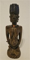 Nigerian Ibeji Carved Wooden Figurine #1