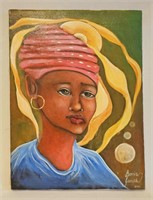African Portrait of a Woman
