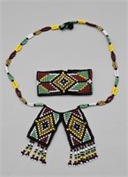 African Beaded Necklace & Bracelet