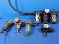 Air Compressor, Gauge & Filter Set
