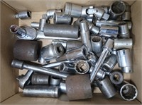1/2" Ratchet & Sockets, Extensions-some Craftsman