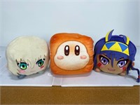 Lot of 12 - Kirby Big Nap, Fate/Grand Order Plush