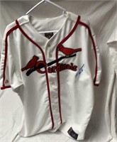 Size XL Cardinals signed Chuck Diering jersey
