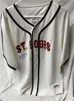 Signed St. Louis basenall jersey