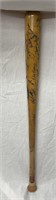 Game used signed 1989 West Palm Beach Tropics bat