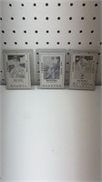 3 signed St.Louis Browns baseball cards