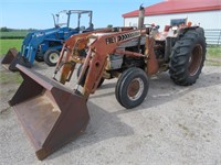 2-60 White loader tractor, diesel, 2WD, 8503hrs
