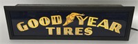 1940s GOOD YEAR TIRES LIGHTUP SIGN