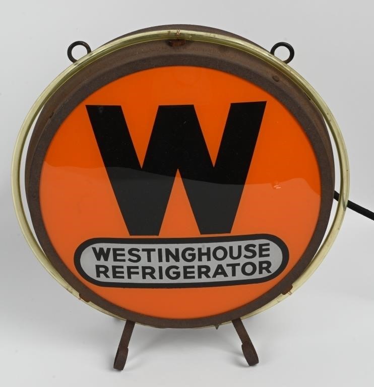 WESTINGHOUSE REFRIGERATORS LIGHTED NEON SIGN