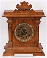 NEW HAVEN CATO RACK AND SAIL MANTEL CLOCK