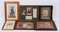EARLY OPERA CABINET CARDS w/ AUTOGRAPHS