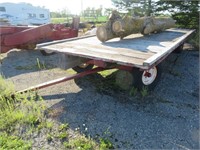 Flat rack wagon, 20'x8'