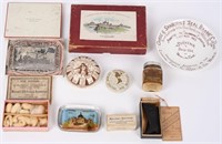 1893 World's Fair BOXED SOUVENIRS & PAPERWEIGHTS