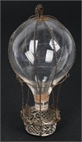 1893 World's Fair BLOWN GLASS HOT AIR BALLOON