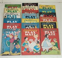 Vintage Children's Play Mate Magazines - 1945-1947