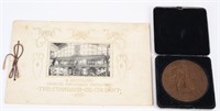 1893 World's Fair STANDARD OIL AWARD MEDAL & BOOK