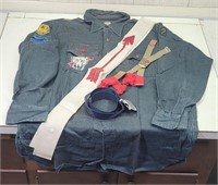 Vintage Boy Scouts of America Long-Sleeved Uniform