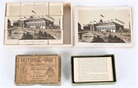 1893 World's Fair PICTURE BLOCKS & CARD GAME