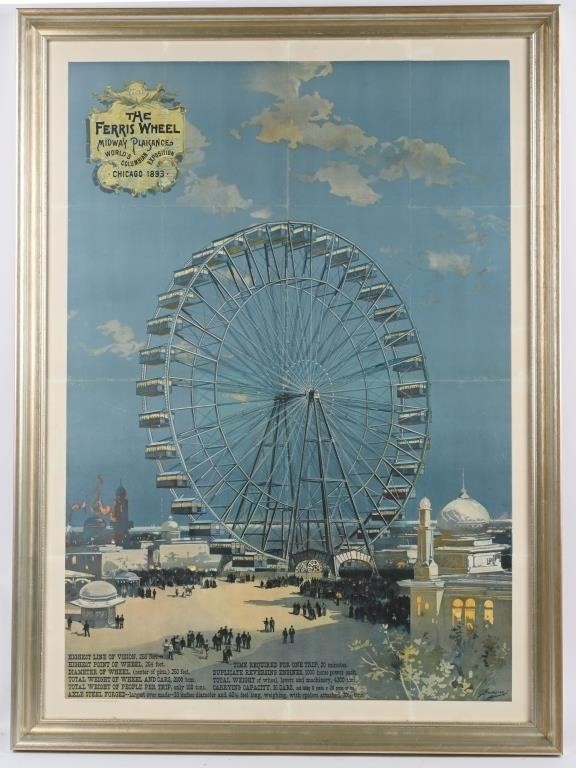 WORLDS'S FAIR, ADVERTISING, COINS & MORE SALE
