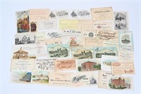 1893 World's Fair 45 ADVERTISING TRADE CARDS
