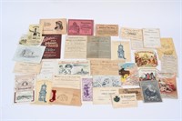 1893 World's Fair 35 ADV TRADE CARDS & BOOKLETS