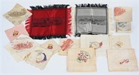 1893 World's Fair 14 SILK HANDKERCHIEFS