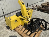 J.D. 54" quick hitch snowblower SA