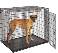 Double Door Dog Crate for XXL for Big Dogs Breeds