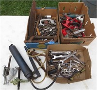 Wrenches, sockets, clamps, tools