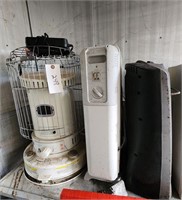 (2) Space & (1) Kerosene Heaters