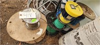 (7) Assorted Wire Spools