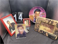 Elvis Lot - Plate / Pictures / Shot Glass