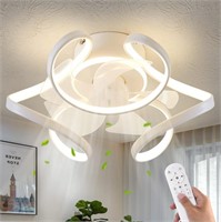 Dalouguan Ceiling Fan with Light Remote Control