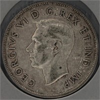 1945 Canada .50¢ Coin