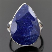 10 Grams Blue Sapphire Ring, Gemstone weight appro