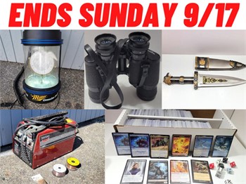 September 17th - Tools, Collectibles, Cards & More!