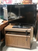 LG 37-inch Flat Screen TV w/ TV Stand