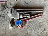 (2) Small Pipe Wrenches