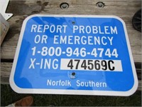 report problem sign