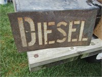 diesel sign