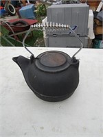 iron teapot