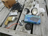 tractor lights,brake control,drill,delco ashtray