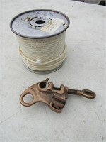 nylon starter cord & brass item